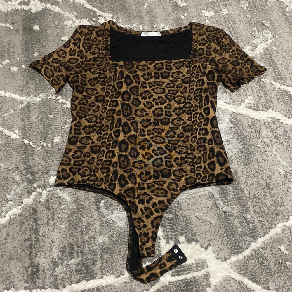 Cheetah Print Bodysuit